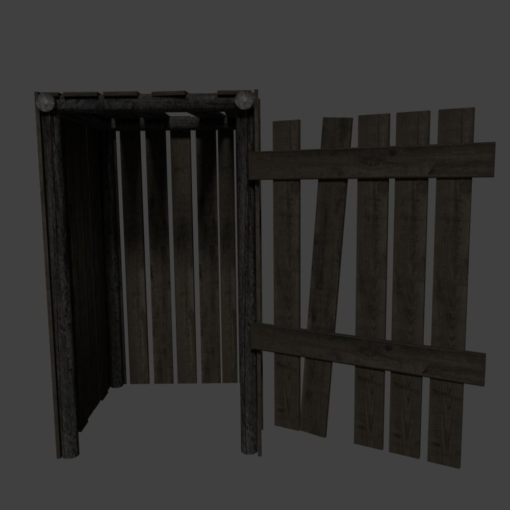 Nice toilet Low-poly 3D model_1