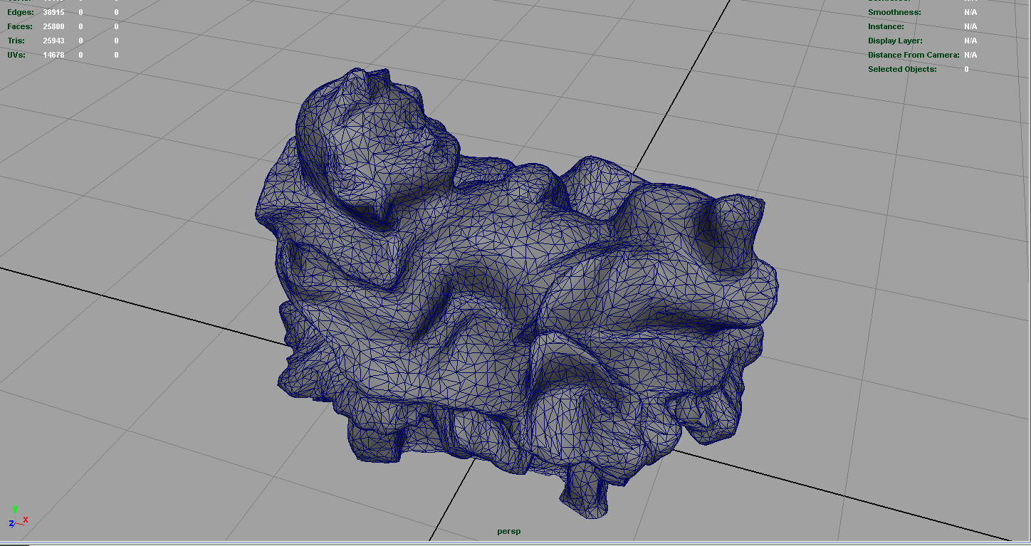 Child Jesus Low-poly 3D model_6