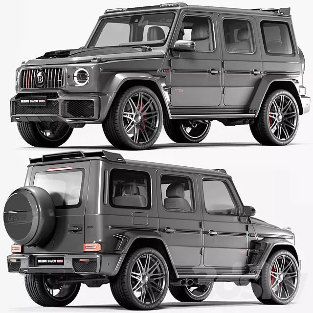 Brabus G-Class 800 2023 High Quality 3D Model 3D model
