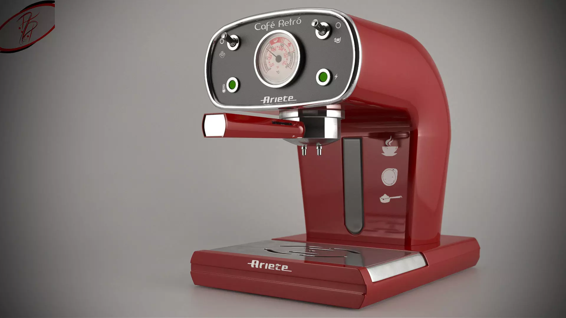 Automatic Coffee Machine 3D model_0