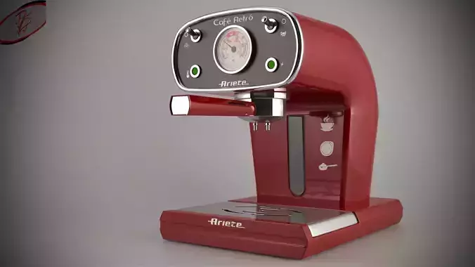 Automatic Coffee Machine 3D model