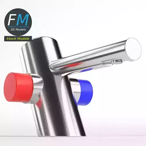 Self closing wash basin faucet