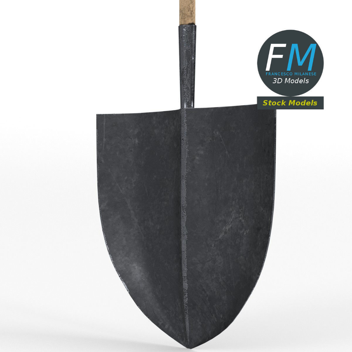 Shovel 3D model_3