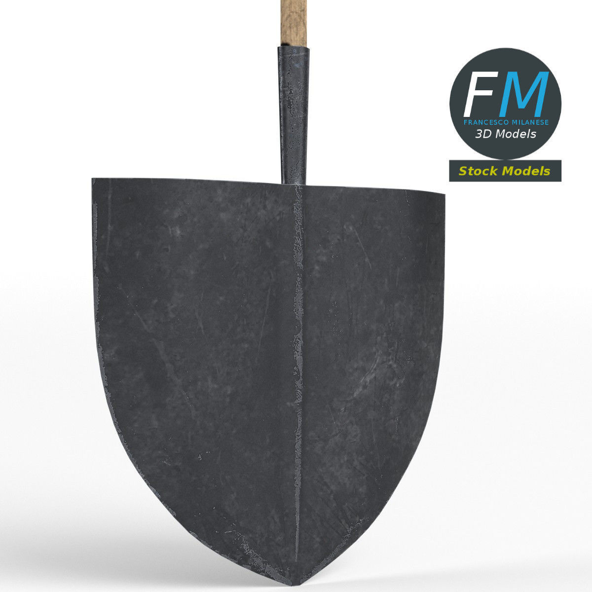Shovel 3D model_4