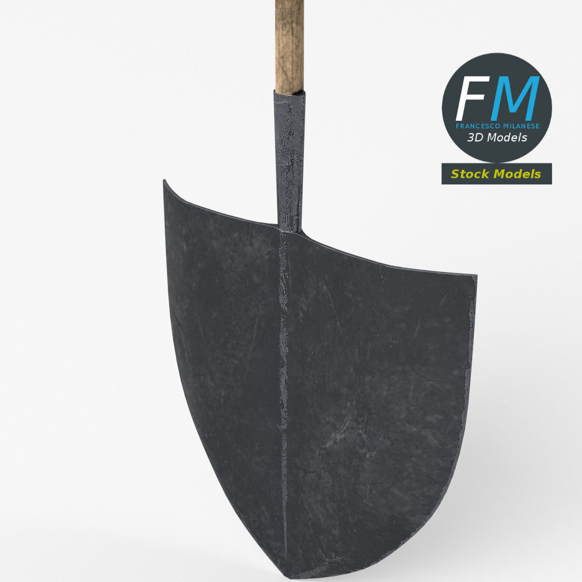 Shovel 3D model_5