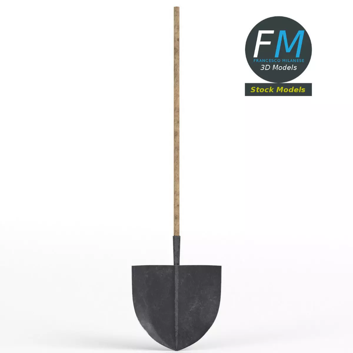 Shovel 3D model_0