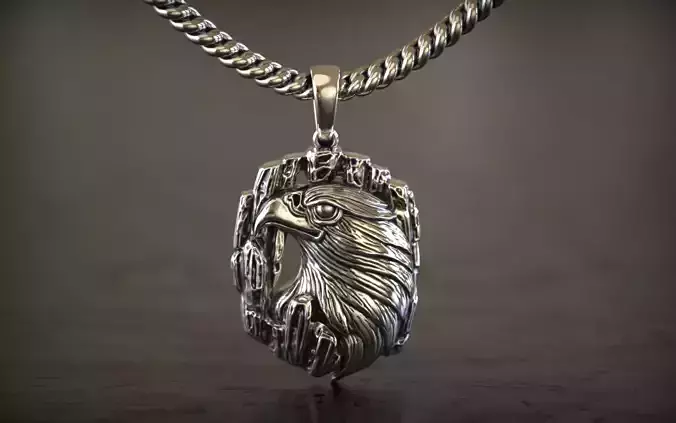 Silver Eagle Medallion