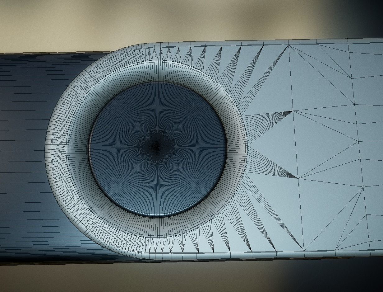 USB Stick High Poly Version  3D model_4