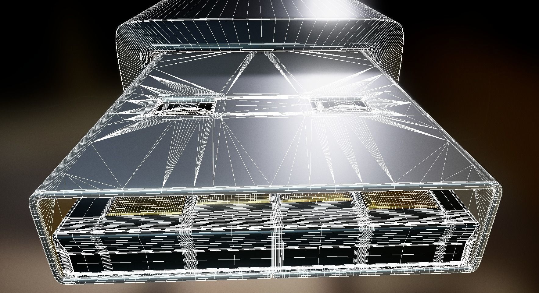 USB Stick High Poly Version  3D model_6