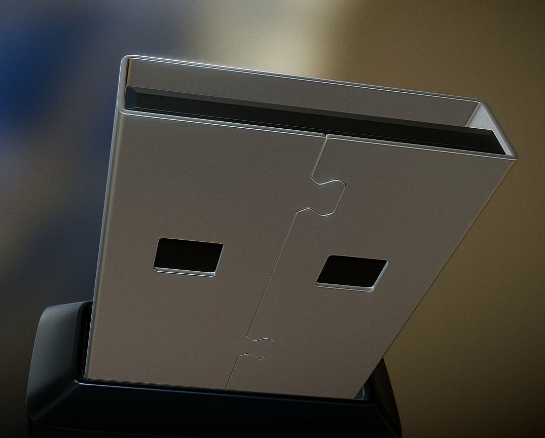 USB Stick High Poly Version  3D model_8