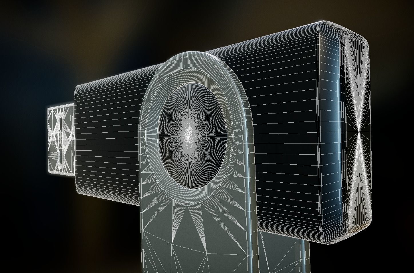 USB Stick High Poly Version  3D model_12