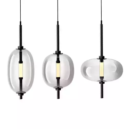 Under Pressure Pendant Lamp by Brokis