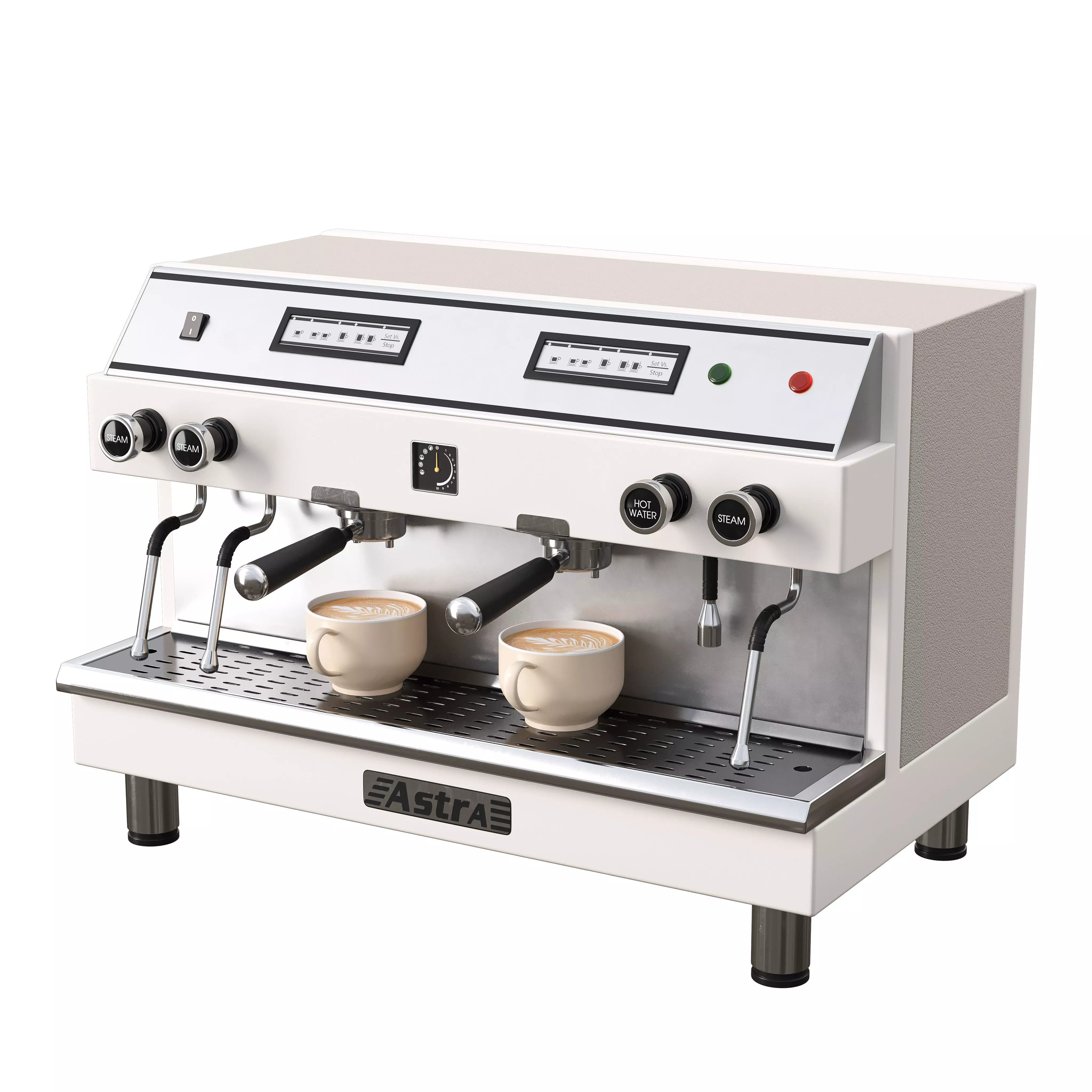 Espresso Coffee Machine 06 3D model