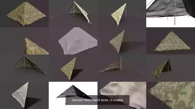 German Wehrmacht tents