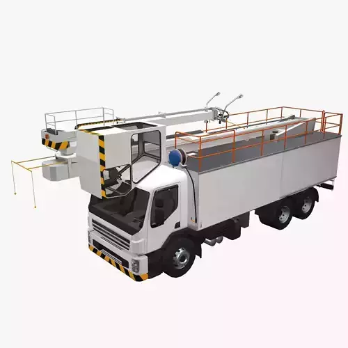 Aircraft Deicer Truck --344--