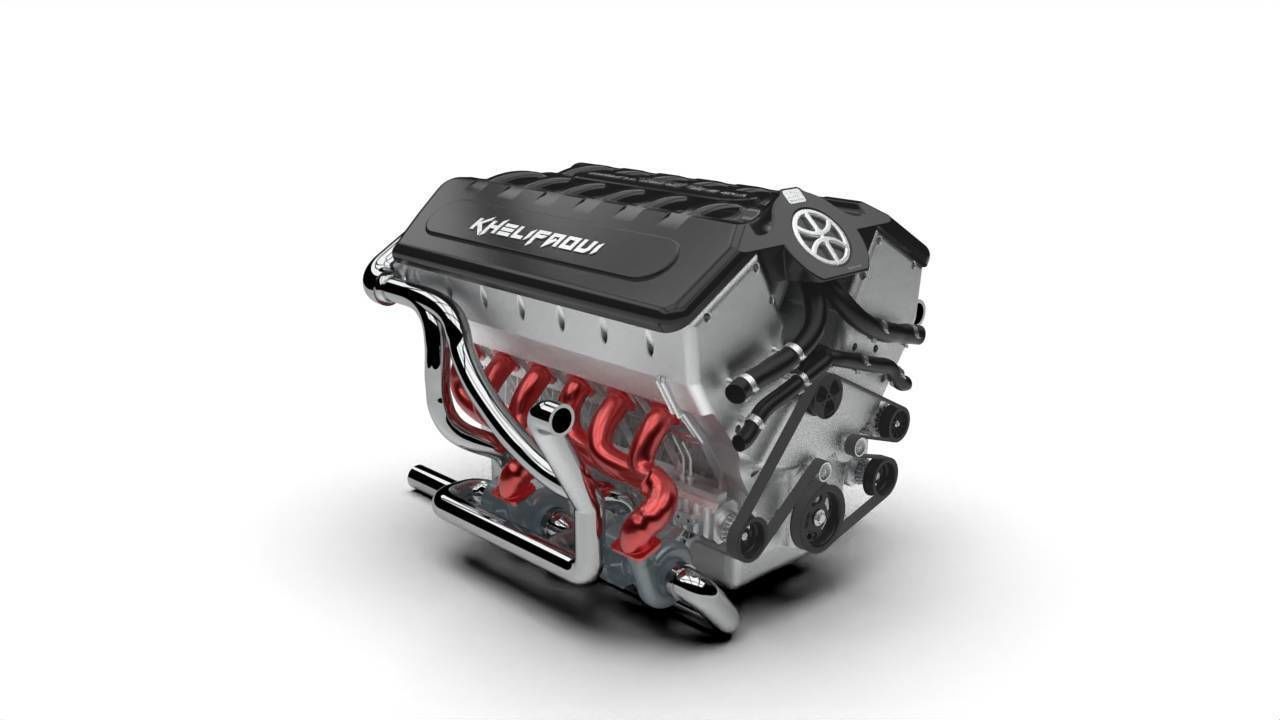 V12 Engine Model with native file Solidworks  3D model_6