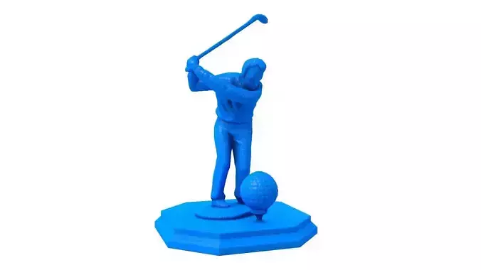 Golf Trophies -  Golf Trophy -  golf stl 