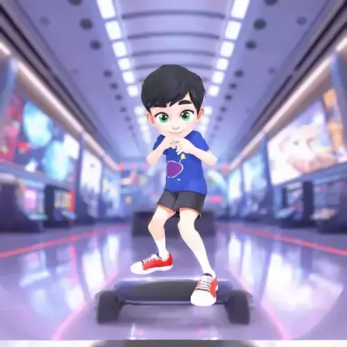 Animated Character Boy model pack