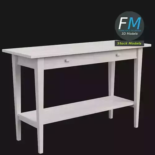 Desk 2 table with two drawers