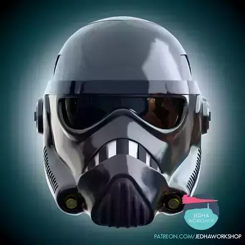 Shadow Trooper Helmet from the Jedi Knight II Outcast