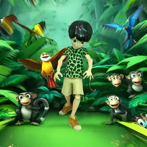 Camo Shirt Boy model pack