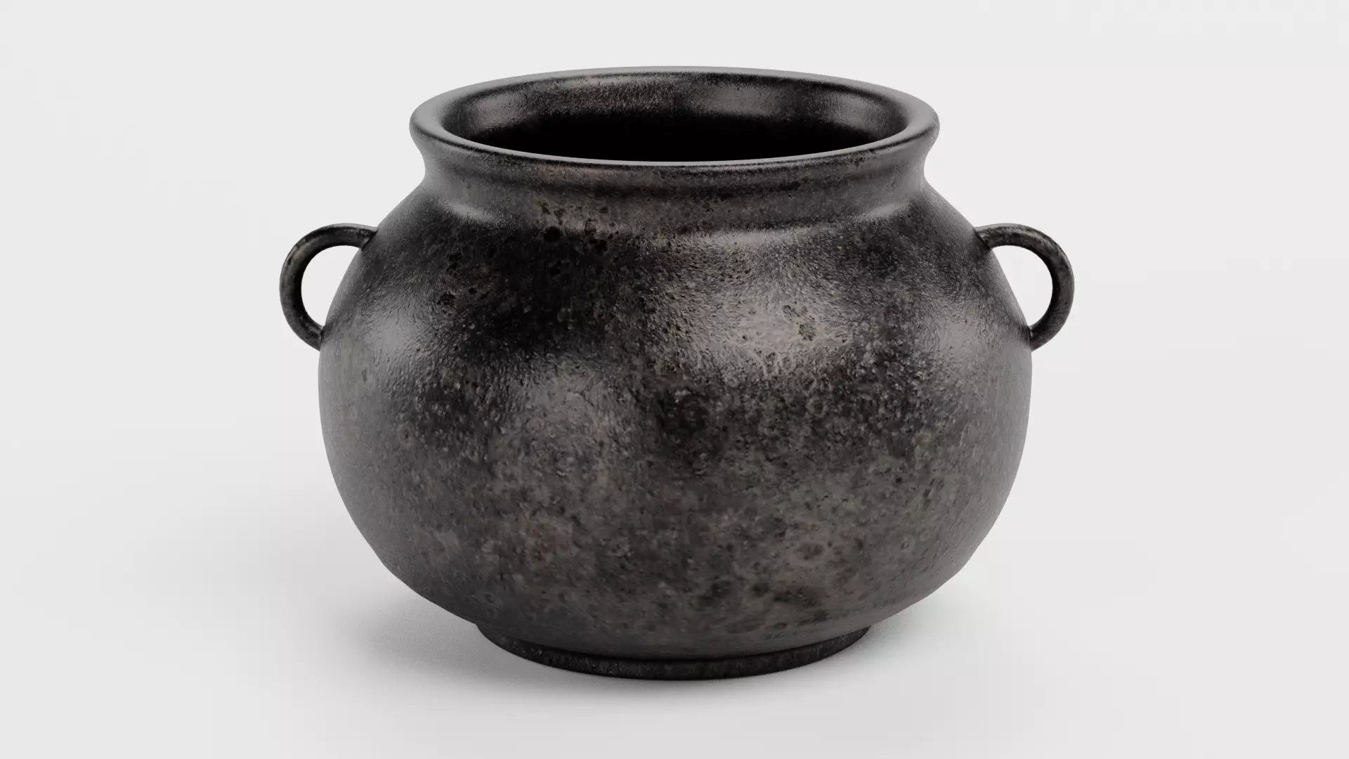 Pot - Rustic Cauldron 3D model