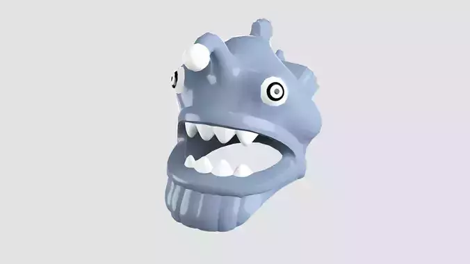 Custom3Dprint Minifigure Accessory - Ninjago Fish Helmets - 006