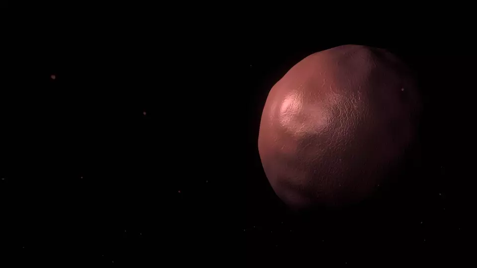 Red Moon 3D model_0