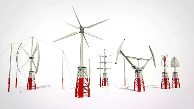 Sci-Fi Wind turbine 9