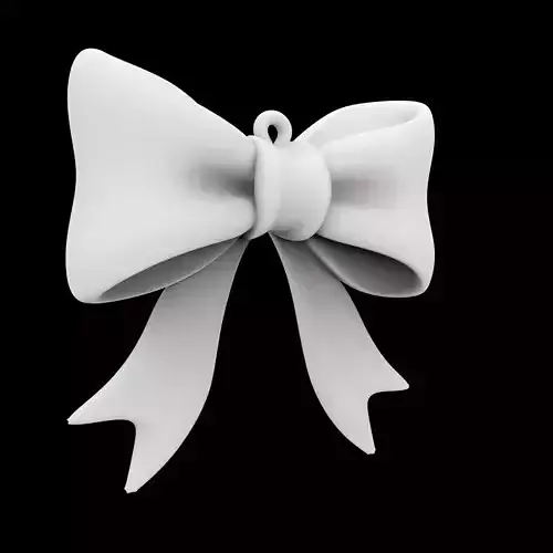 Decorative Bow Ornament 3D print model