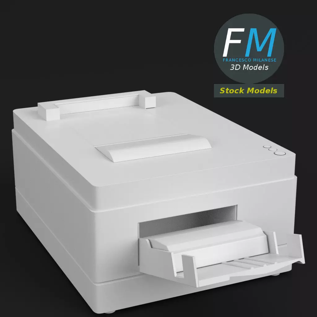 Printer 3 3D model_0