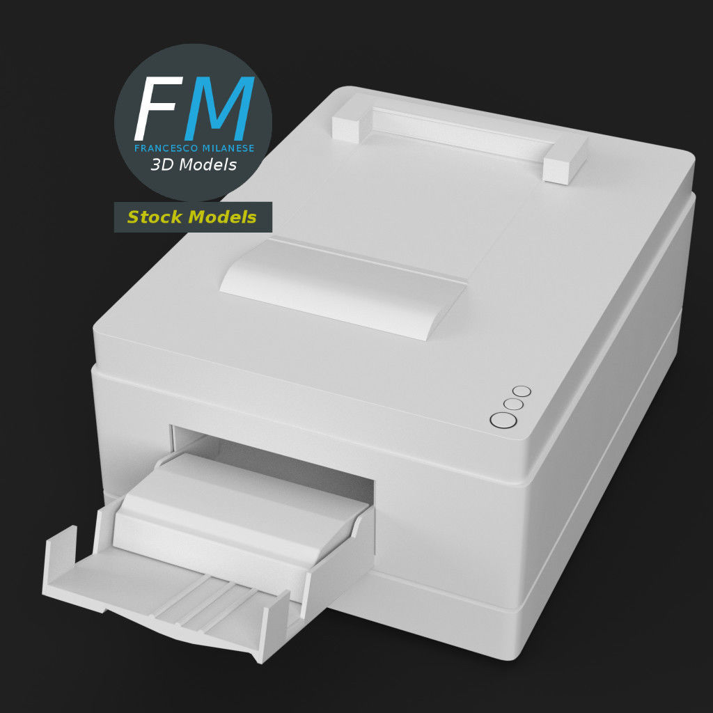 Printer 3 3D model_2
