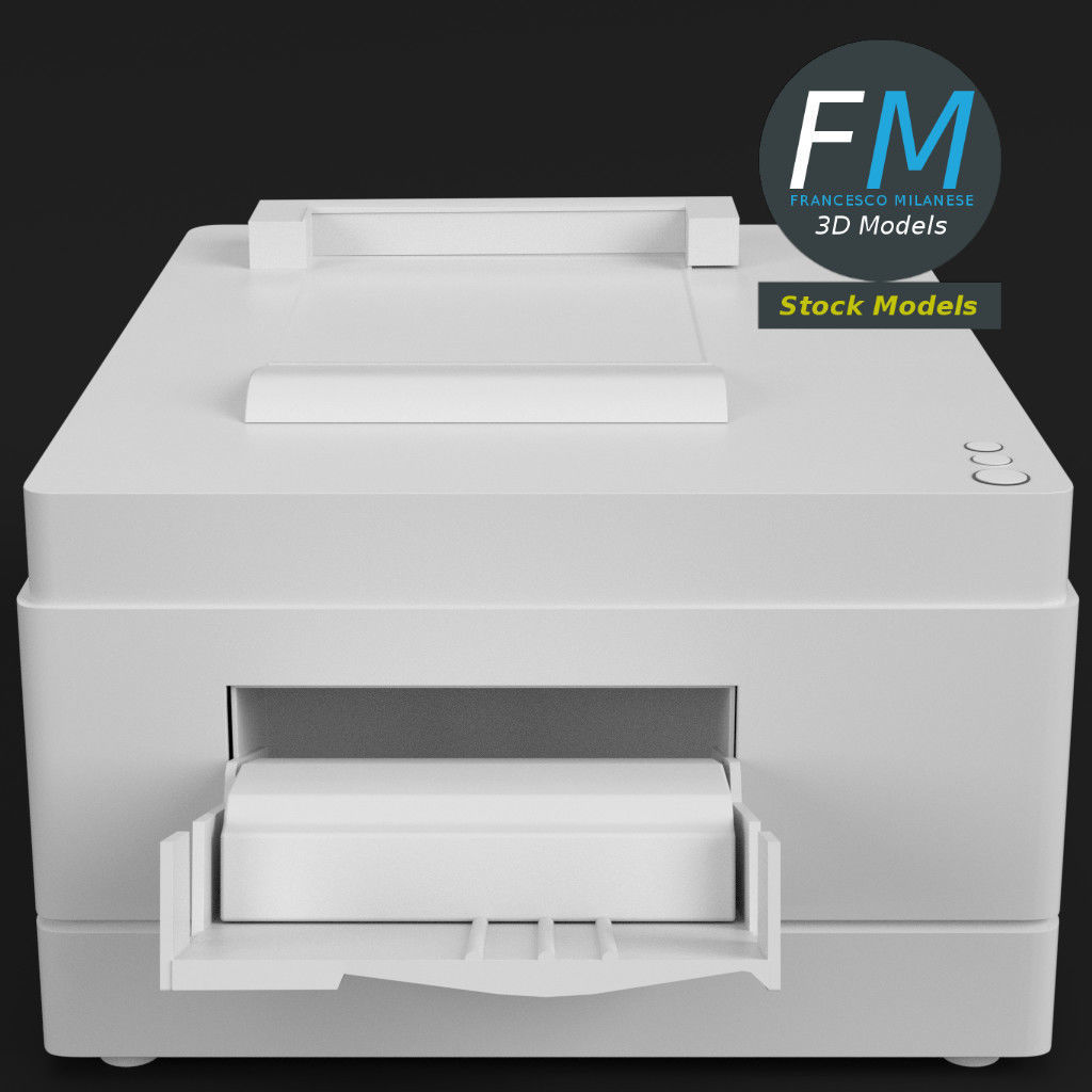 Printer 3 3D model_3