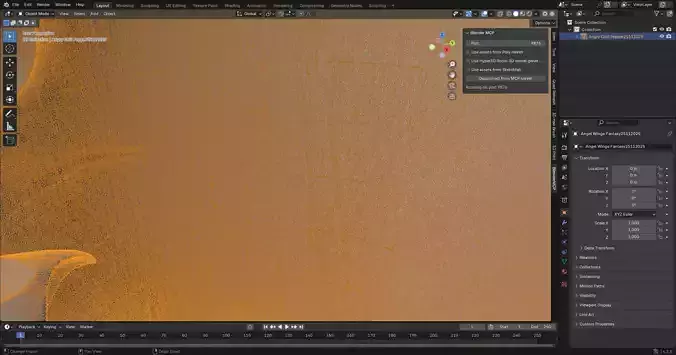 Angry Chili Pepper 3D Model