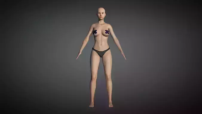 Female Base 4 FBX