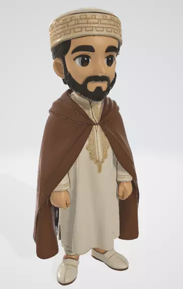 Cultural Hero 3D Model 3D model