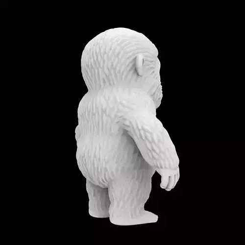 Baby Yeti Statue
