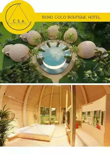 Bohemian Coconut Suites