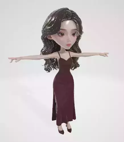 3D Doll Model
