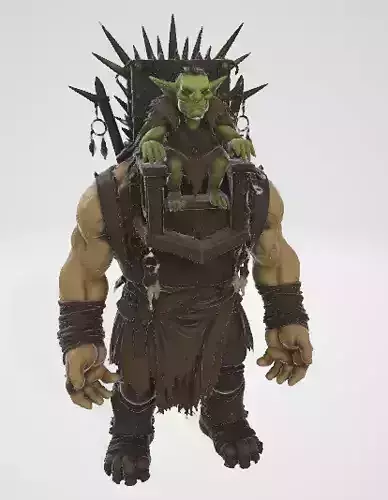 Goblin Warrior Character
