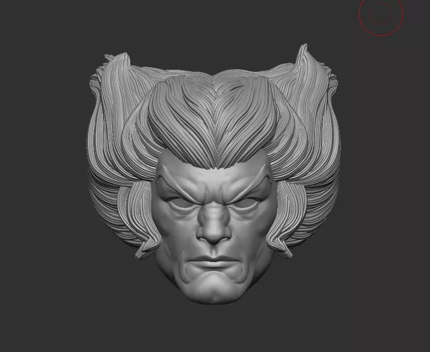 Tygra headsculpt for Action Figures 3D print model