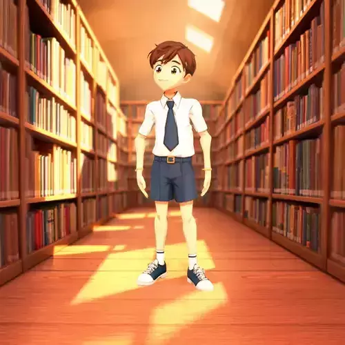 Stylish School Uniform Character model pack