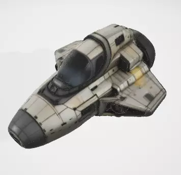 Spaceship 3D Model 3D model