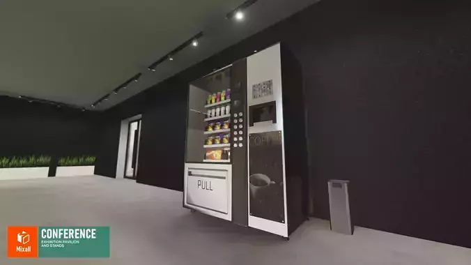 Conference - exhibition pavilion and stands