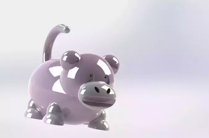 slowpoke meme 3D model