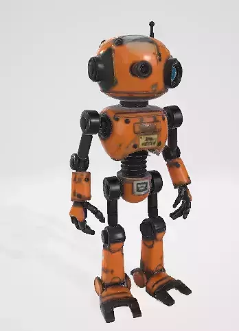 Mechanical Robot 3D Model