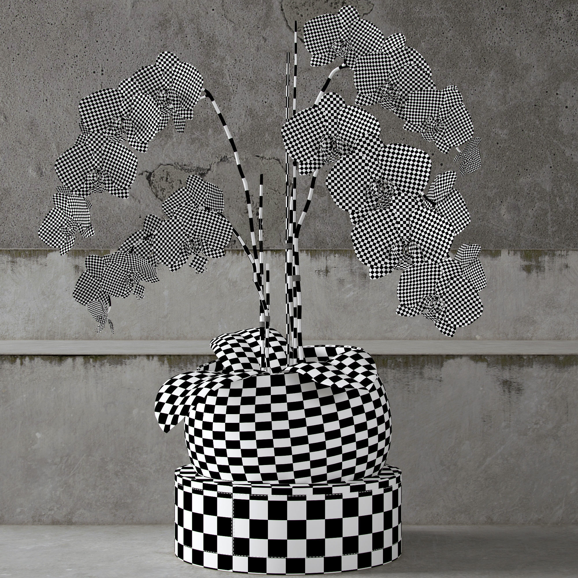 Orchid ART Auctor 3D model_5