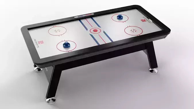 Premium Realistic Air Hockey Table