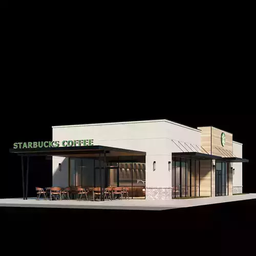 Starbucks cafe building