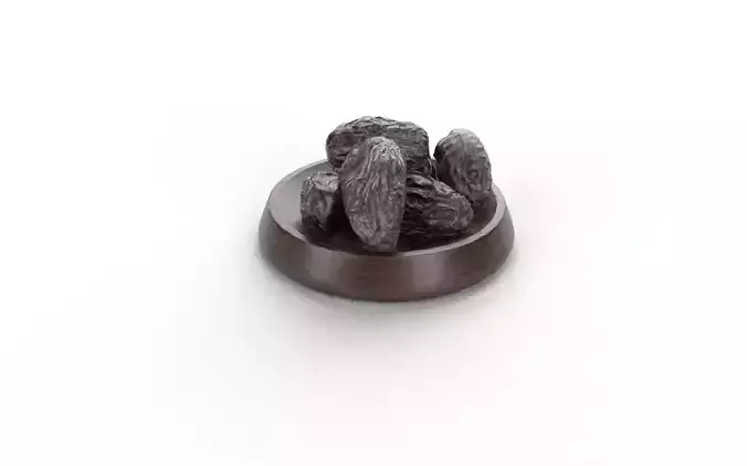 Date  Set M07 Low-poly 3D model 5